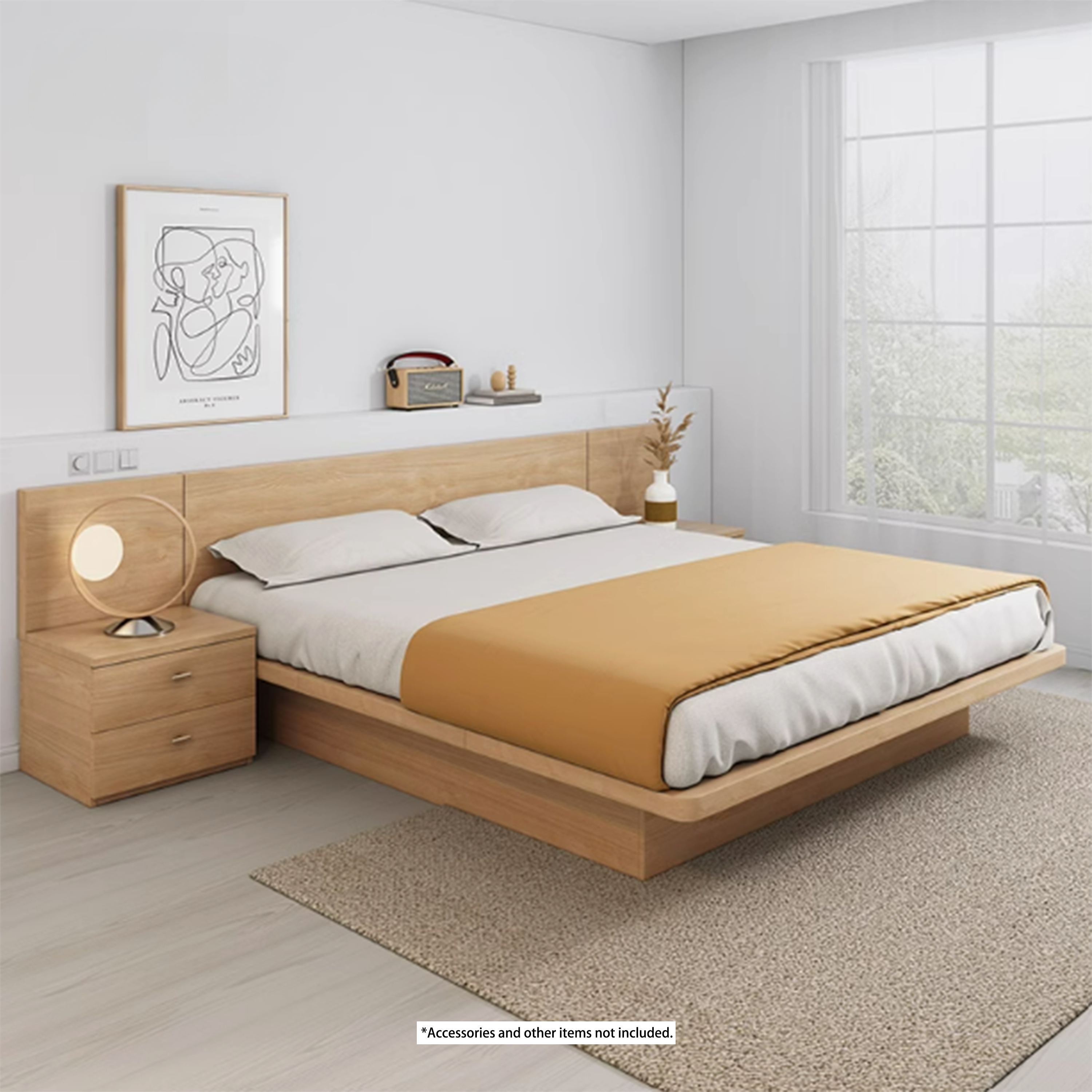 Sølve Storage Bed Base, King